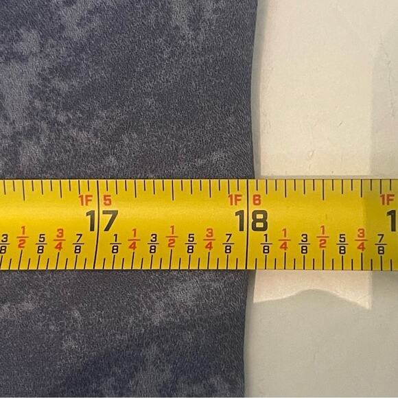 Borcellini Sheer Blue Floral Dress Size 10 - Picture 12 of 13